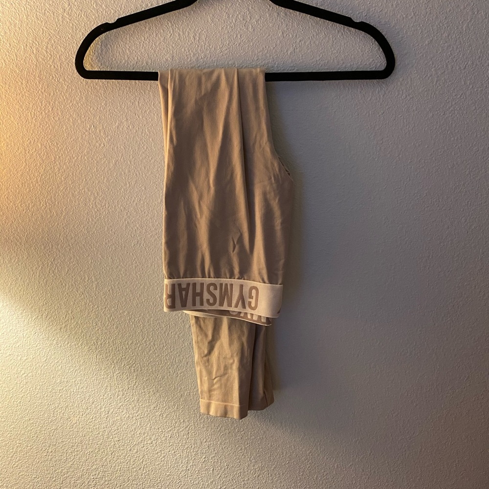 Taupe gymshark leggings
